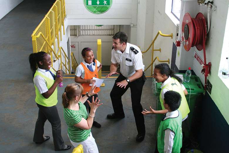 Safer School Partnerships were set up across England, with a dedicated police officer fulfilling a number of roles. Picture: Met Police