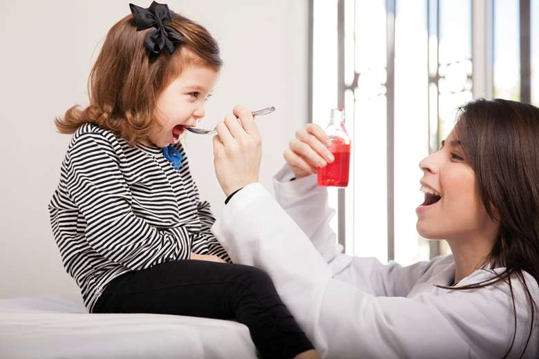 Always get authorisation from a child’s parents before administering medicine. Picture: iStock