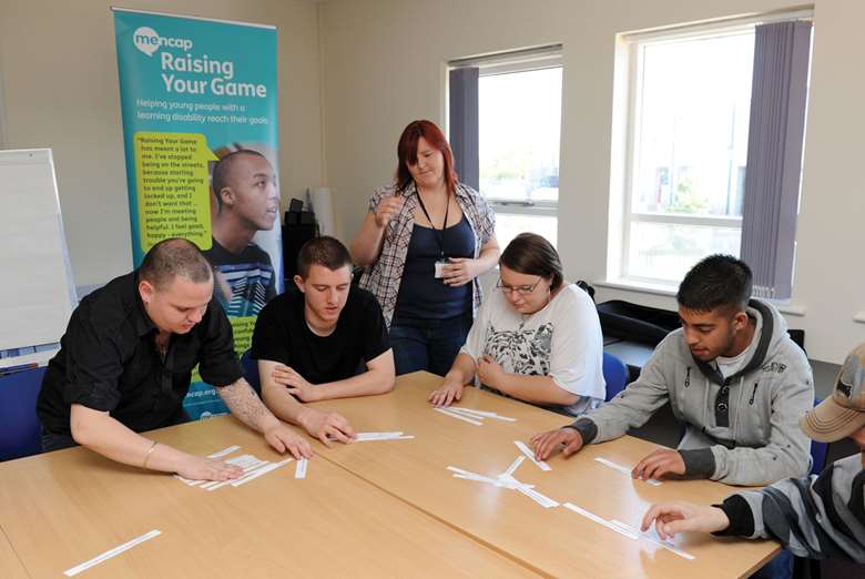 Organisations are helped to work with young people with learning difficulties