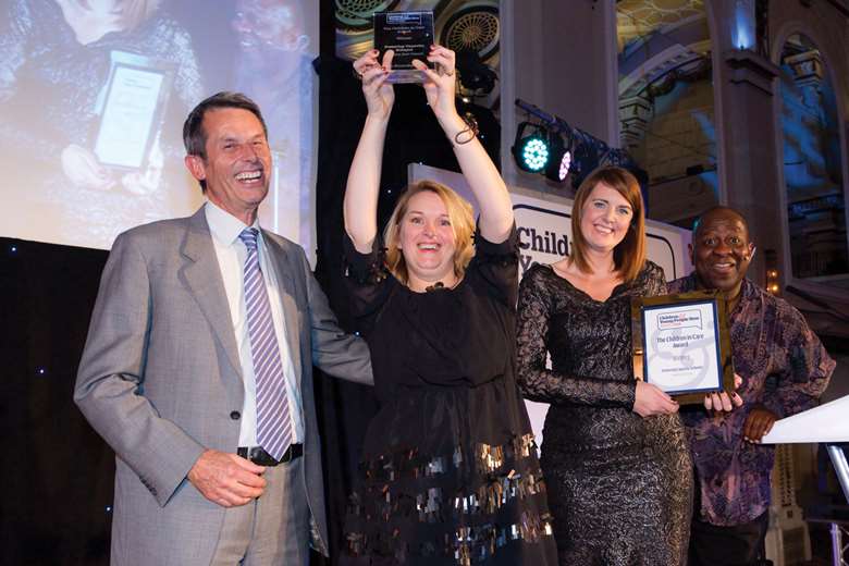 Cheshire East Council’s Fostering Capacity Scheme wins the 2014 Children in Care award. Picture: Julian Dodds