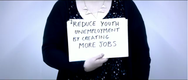 Around one million young people are out of work. Image: Livity