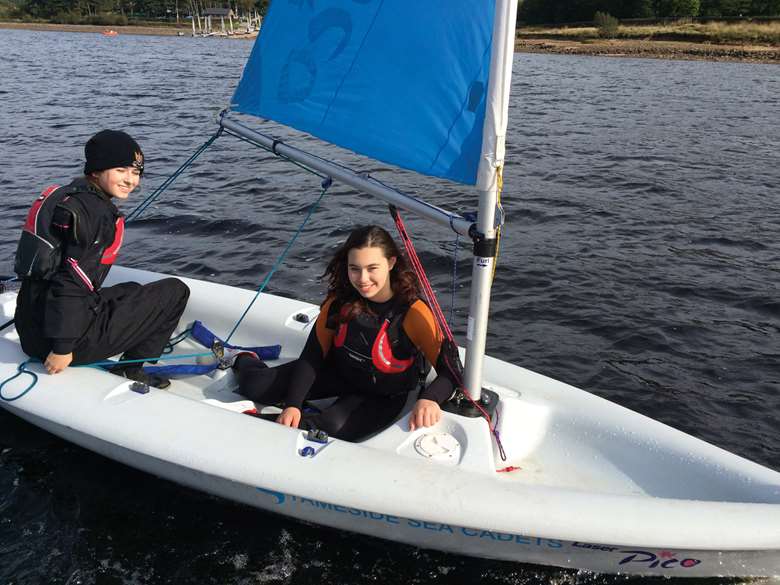 Copley Academy Sea Cadets learn seafaring skills that improve their confidence