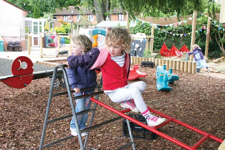 Childcare leaders are concerned that changes to Ofsted’s early years inspection framework undermine the value of education through play. Picture: Lucy Carlier