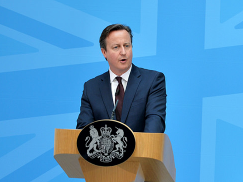 David Cameron said children's life chances are affected if they miss school. Picture: Crown Copyright