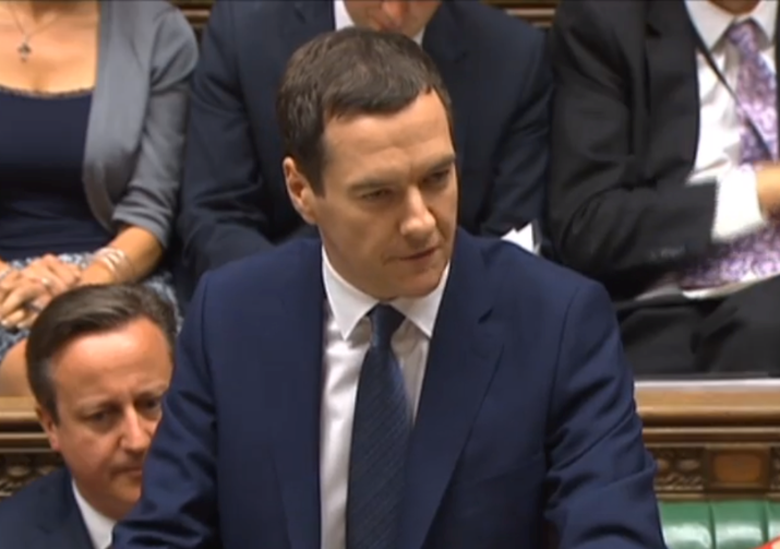 George Osborne's Spending Review announcement on 25 November outlined funding arrangements for government departments up until 2019/20. Picture: UK Parliament