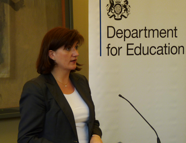 Education Secretary Nicky Morgan has announced an additional £200m investment in the adoption system over the next four years. Picture: Department for Education