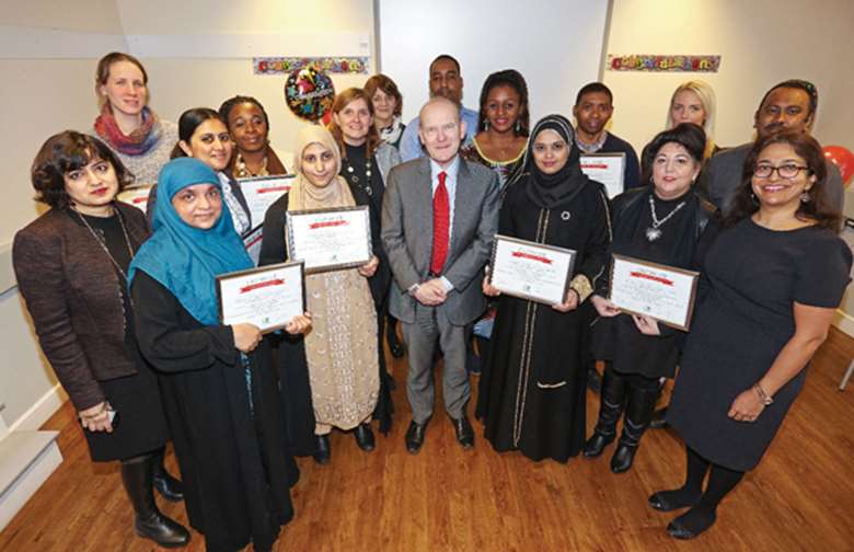 Tower Hamlets is running a volunteer programme to help families through the process