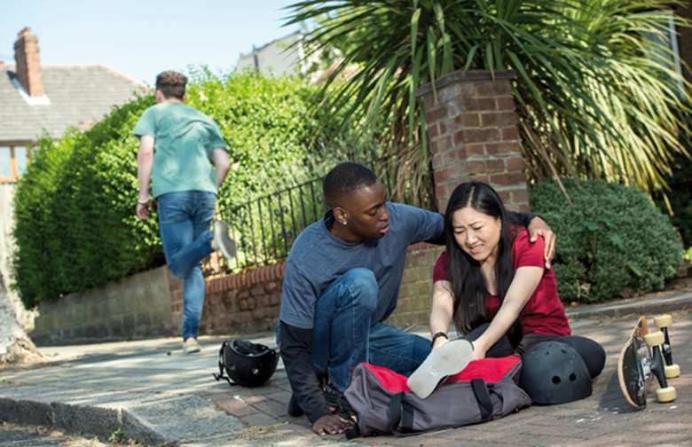 Engage young people in active, scenario-based learning. Picture: British Red Cross