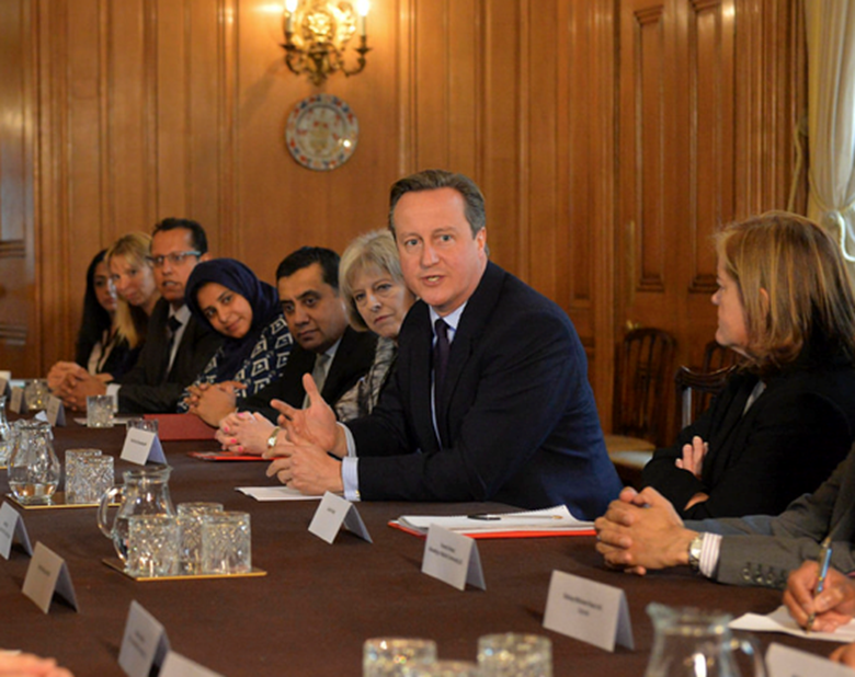 Prime Minister David Cameron launched the government's CSE strategy at a special summit meeting held in March last year. Picture: Number 10