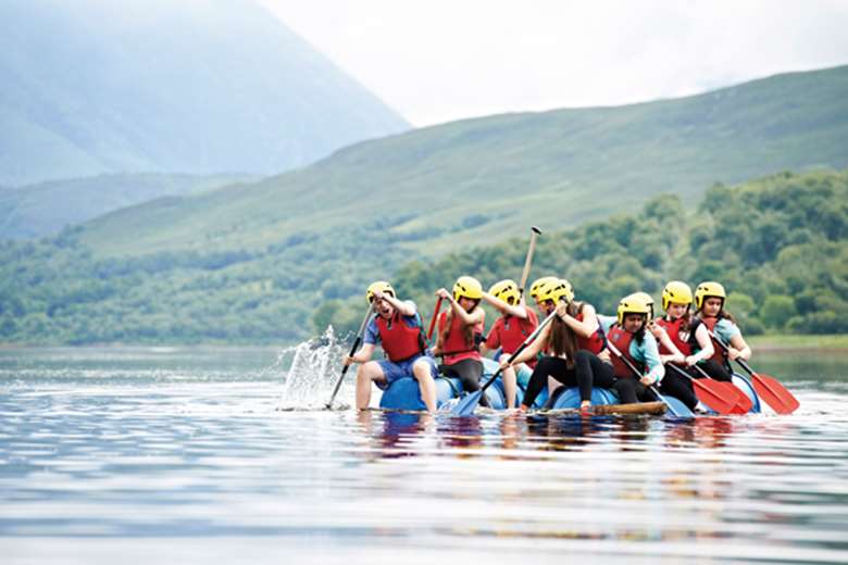 Residential experiences have positive effects on students’ resilience, confidence and wellbeing, helping to better prepare them for adult life. Picture: Outward Bound Trust