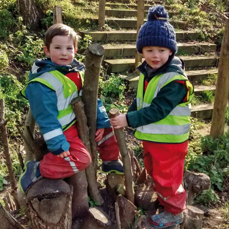 Ofsted described the children as “highly motivated and independent learners”. Picture: Woodland Nursery