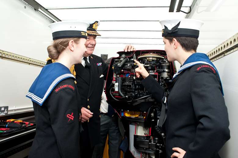 The engineering initiative will be piloted in the South West and extended to schools across the country later in the year. Picture: Sea Cadets