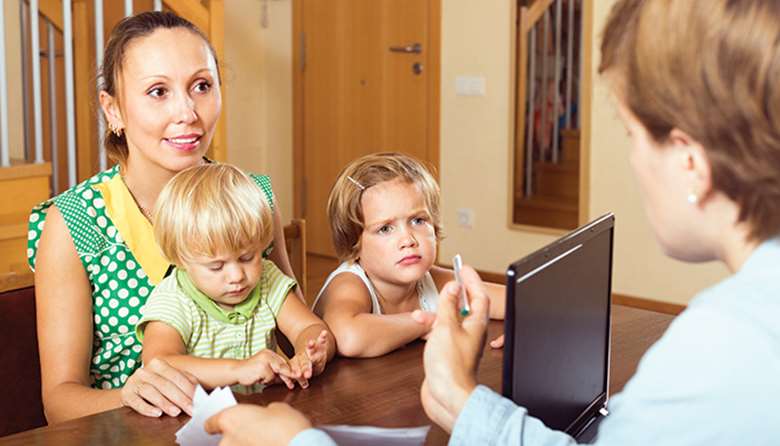 Social work practice has shifted to include more interaction with information systems, potentially squeezing out time to engage with families. Picture: Iakov Filimonov/Shutterstock.com