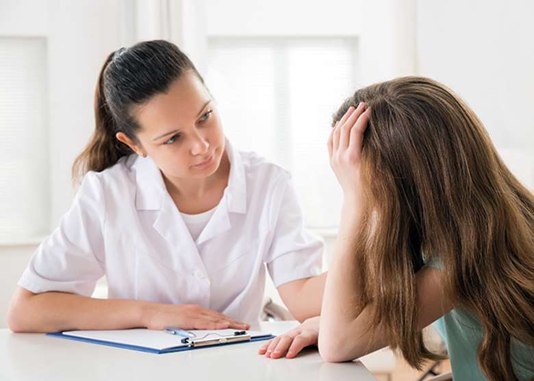 Talking therapies are offered to treat a range of child mental health conditions. Picture: Andrey Popov/Adobe stock