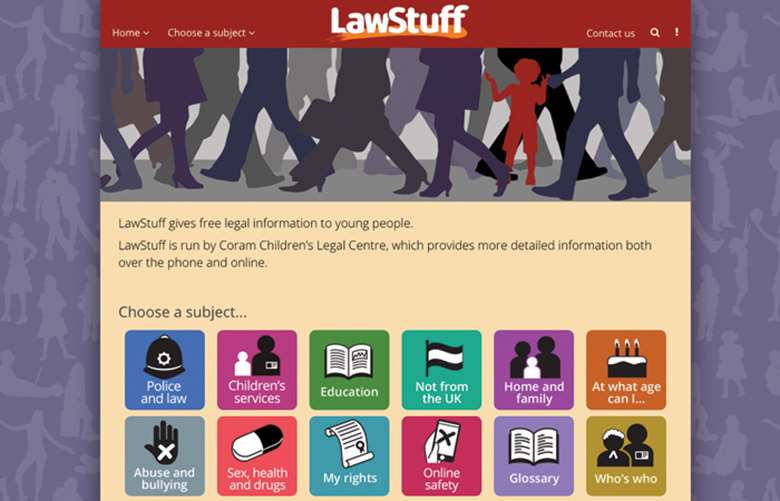 Coram Children’s Legal Centre’s LawStuff website aims to better educate young people about online safety
