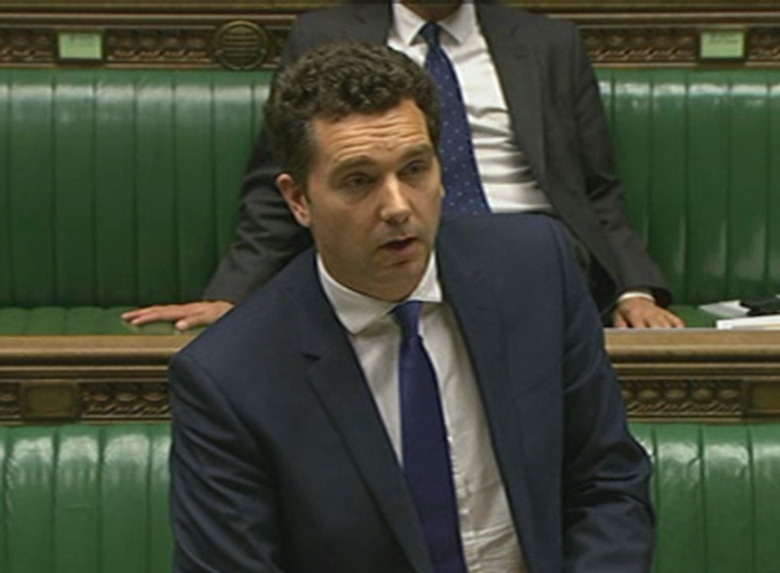 Speaking in parliament, children's minister Edward Timpson said he will "consider carefully" the report's recommendations. Picture: UK parliament