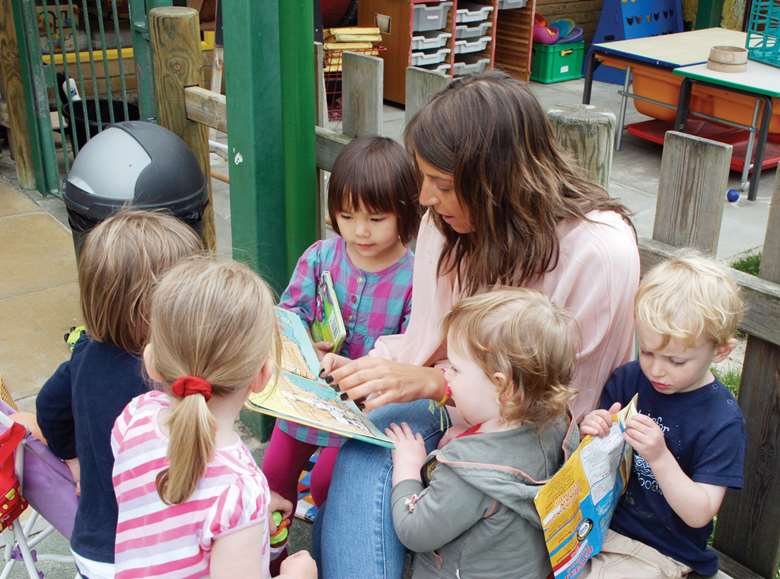 The government's extended 30-hour free childcare entitlement officially launches tomorrow (1 September). Picture: Lucy Carlier