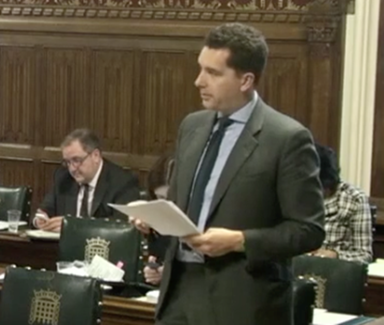 Edward Timpson said local authorities will only be granted freedoms if an application has demonstrated clearly it will benefit children or young people. Picture: Parliament TV
