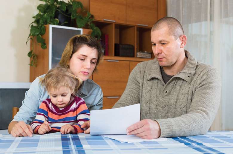 It has been estimated the changes will leave some families as much as £1,300 a year worse off. Picture: Shutterstock