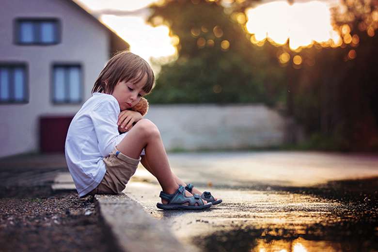 Disadvantaged children are at risk of developing mental health problems due to Covid-19, research shows. Picture: Adobe Stock