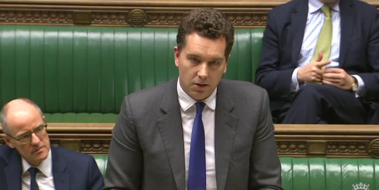 Children's minister Edward Timpson said the £215m funding will ensure "no child is left behind". Picture: UK Parliament