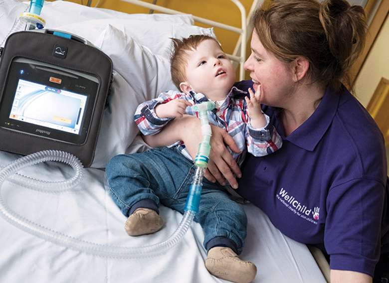 WellChild nurses help to reduce families’ stress levels and contribute to a sense of normality in their lives