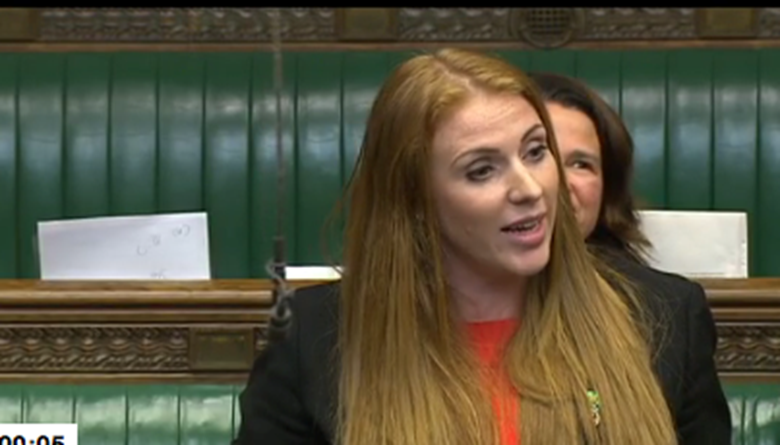 Shadow education secretary Angela Rayner has said Labour intends to invest in schools and young people. Picture: Parliament TV