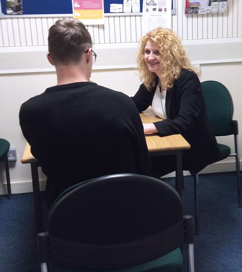 Blackburn Magistrates’ Court has a dedicated room where young people can get advice and information from youth workers and other professionals on youth court days