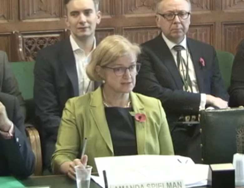 Ofsted chief inspector Amanda Spielman has ruled out splitting the inspectorate. Picture: UK Parliament