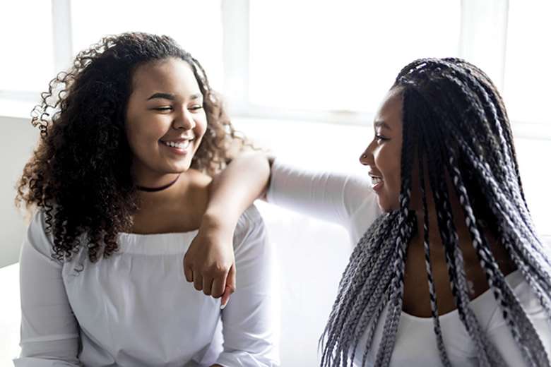 Adolescent siblings who have secure relationships tend to have higher self-esteem. Picture: pololia/Adobe Stock/Posed by models