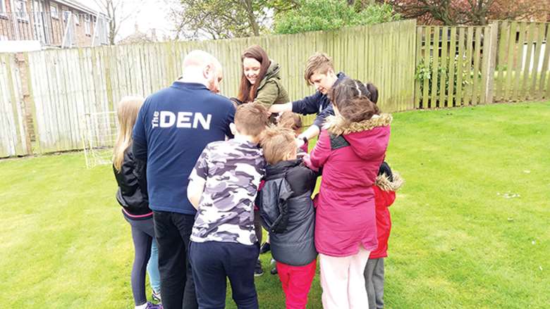 The Den supports primary-aged children who have experienced domestic violence