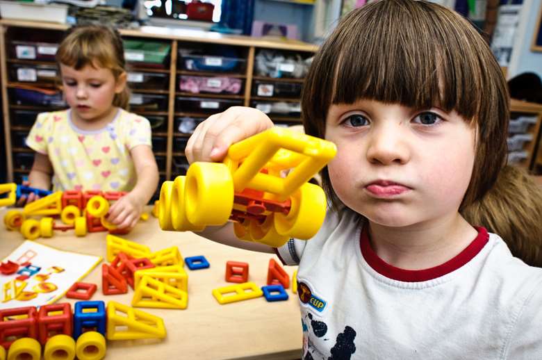 One in three nursery workers are considering leaving the profession because of low pay or because they have "lost their passion". Picture: Paul Carter