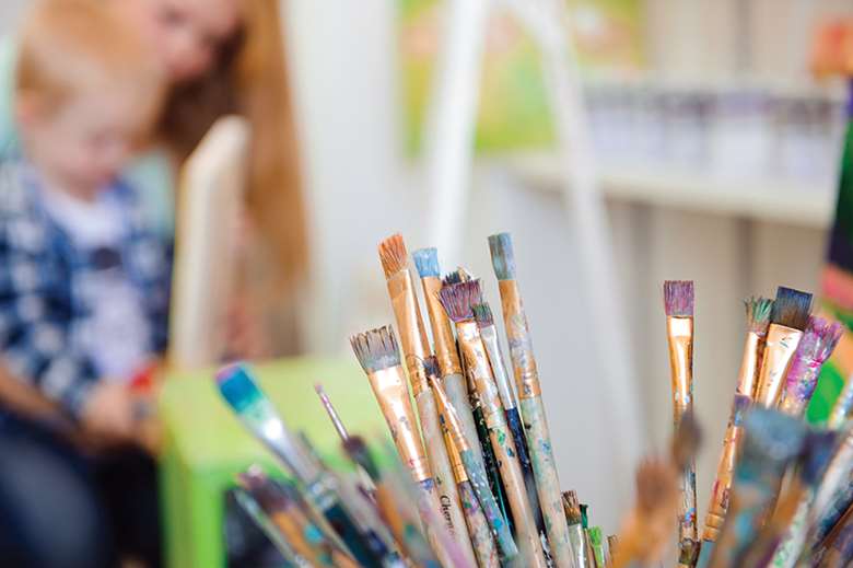 Letting the Future In is a therapeutic intervention including activities such as painting that help children move on from CSA. Picture: nagaets/Adobe Stock