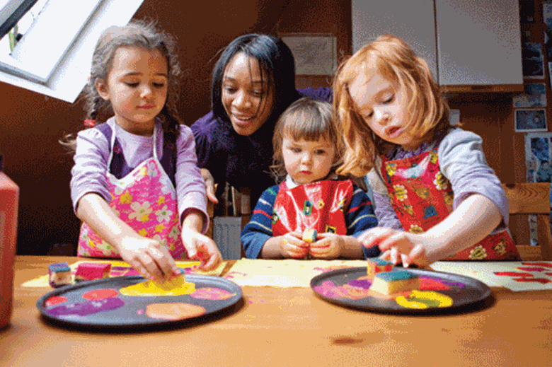 Childcare providers have warned some disadvantaged children are missing out on 30 hours free childcare. Image: NCMA
