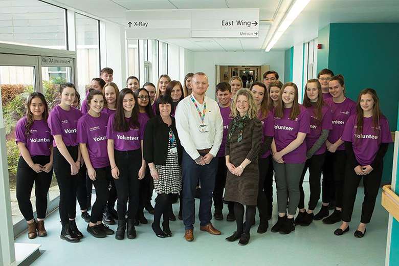 Volunteers provide important support to patients and staff at Northumbria Healthcare NHS foundation Trust