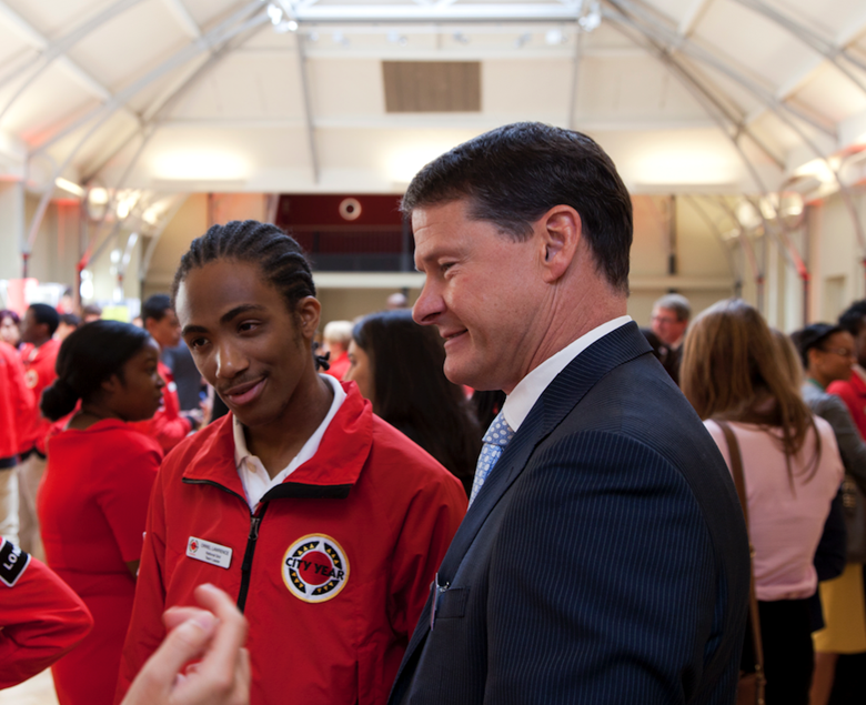 Steve Holliday had called for NCS to act as "broker and quality assurance body" for young people's full-time social action opportunities. Picture: City Year 