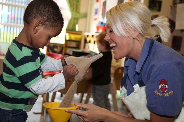 Nursery chain Busy Bees said it no longer believes the process of setting the early years training standards is employer-led. Picture: Busy Bees