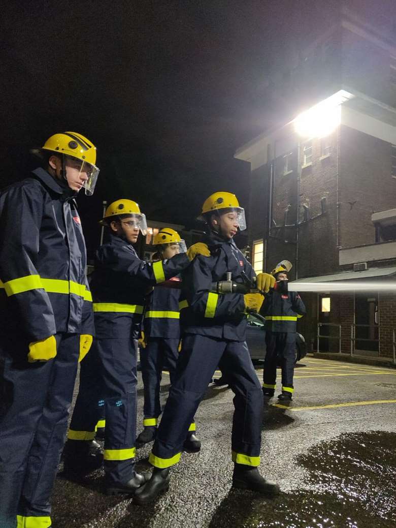 The mayor of London is investing £1.1m in fire cadets. Image: London Fire Brigade