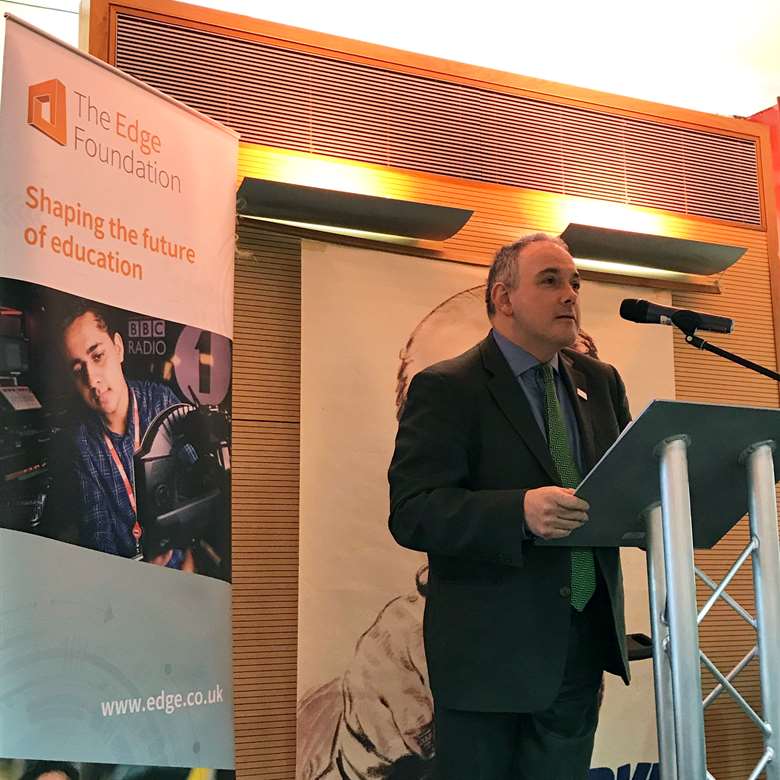 Robert Halfon has called for a “broad and relevant curriculum”. Picture: The Edge Foundation