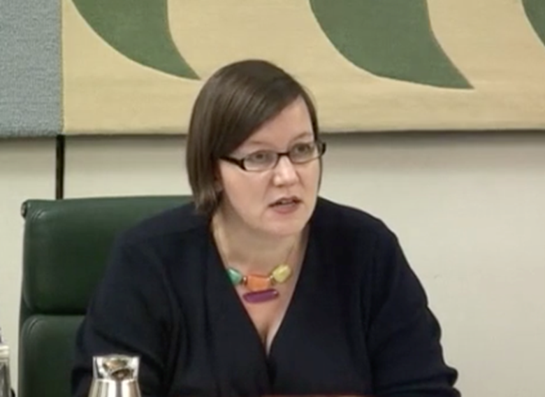 Meg Hillier has accused the government of "complacency" over efforts to improve children's services. Picture: Parliament TV