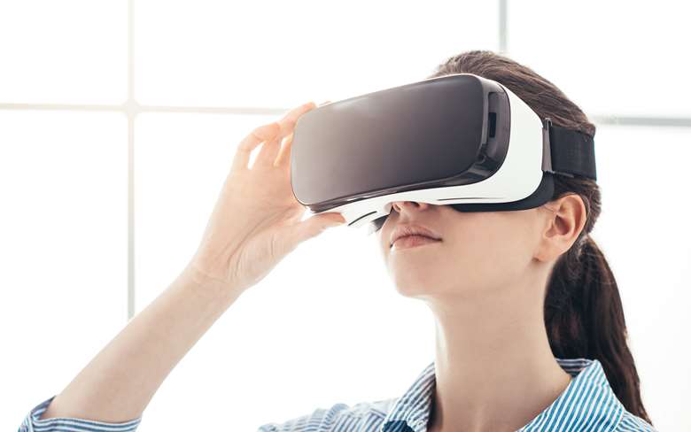 Technology such as virtual reality is being explored to improve children and young people's mental health. Image: Adobe Stock