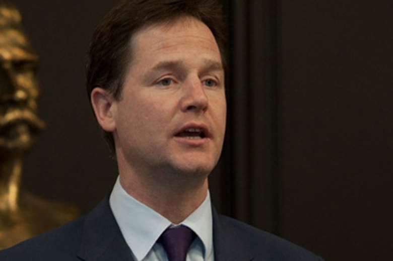 Nick Clegg: "Patterns of inequality are imprinted from one generation to the next". Image: Crown Copyright