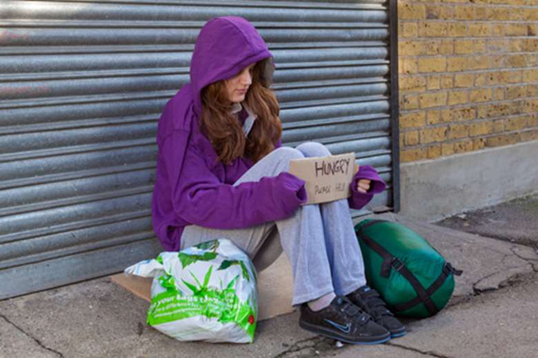 Consultation comes just a week after figures revealed the number of homeless young people has risen by 15 per cent over the past year. Image: Alex Deverill  