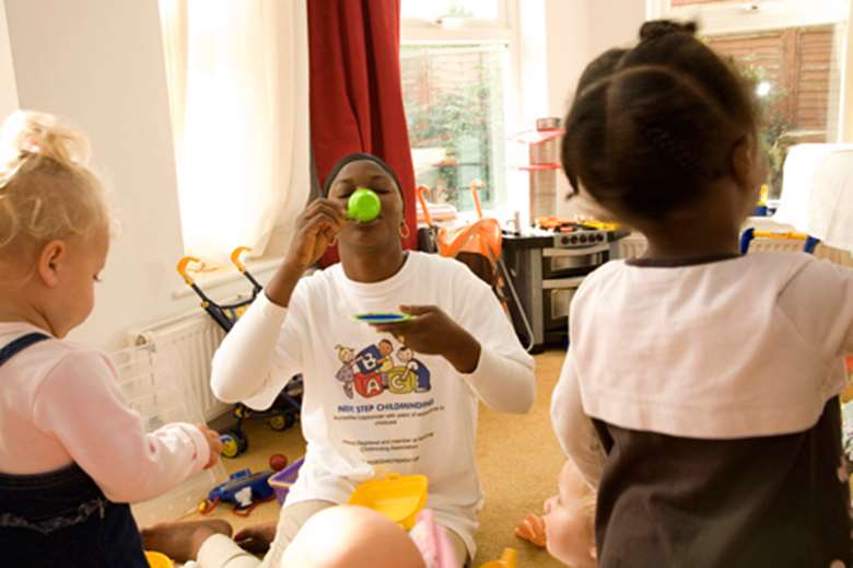 Number of childminders with a childcare qualification at Level 3 or above has now levelled out. Image: Martin Figura