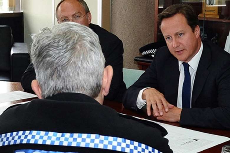 Cameron has called for action against gangs. Image: The Prime Minister's Office