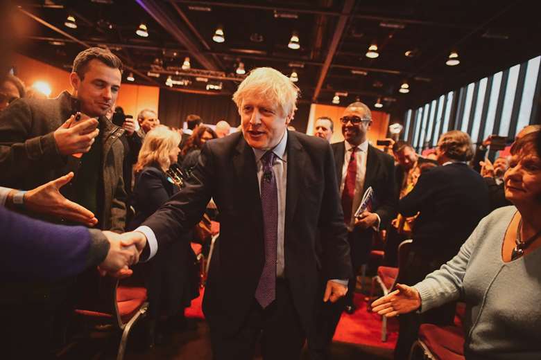 Boris Johnson vowed to invest £14bn in schools. Picture: Conservatives