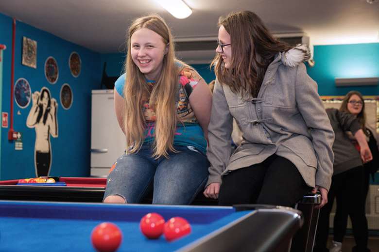 Pop-up youth clubs create a safe environment for young people to move from feeling lonely to feeling connected