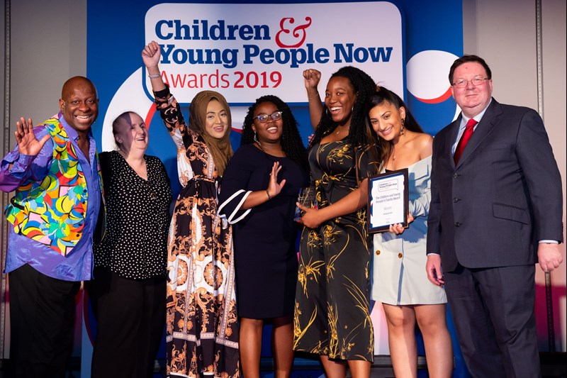 Young People's Charity Award winners Getaway Girls