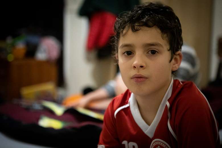 Will, 10, described living in a B&B as "worse than a horror film". Picture: Shelter 