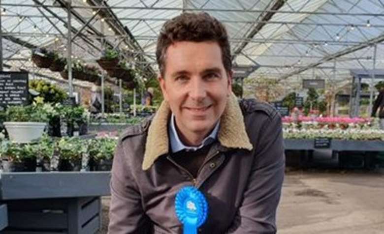 Edward Timpson has been elected as MP for Eddison. Picture: Edward Timpson/Twitter